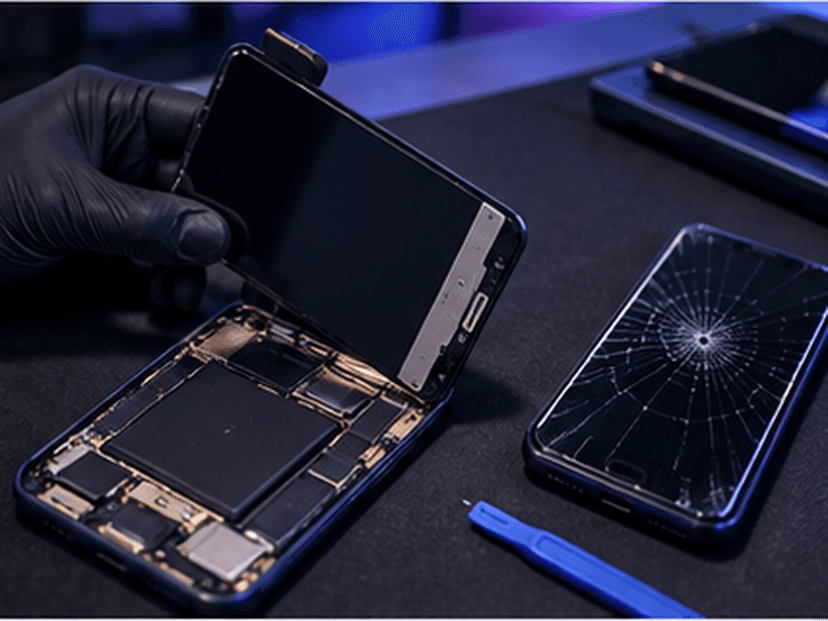 Remplacement écran téléphone - La Cabane Informatique